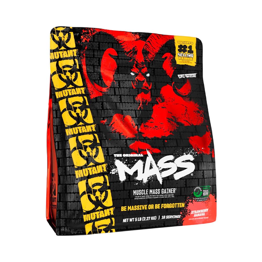 Suplemento Mutant Mass Morango Banana 2.27Kg