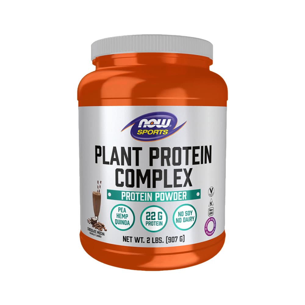 Suplemento Plant Protein Complex Chocolate Mocha 907GR Now