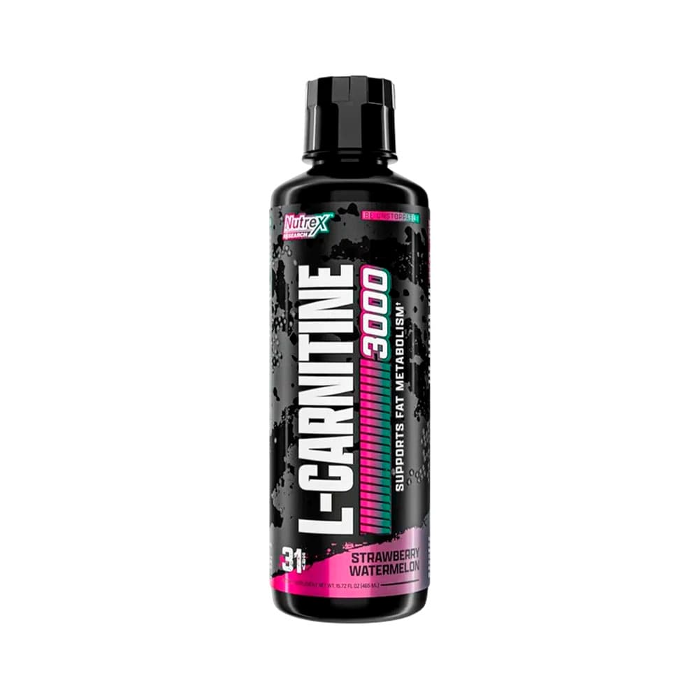 Suplemento Nutrex L-Carnitine 3000 Morango Melancia 465ml
