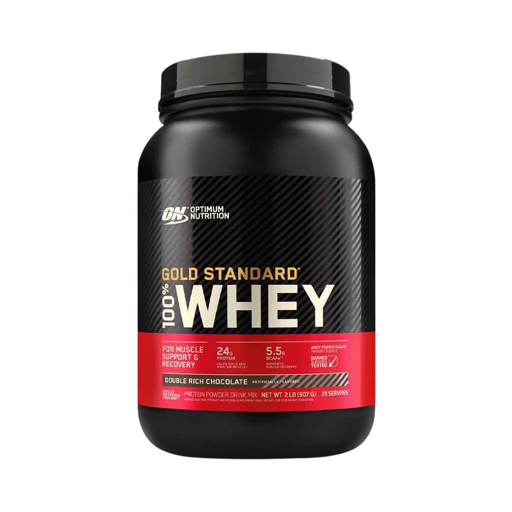 Suplemento Optimum Nutrition Gold Standard 100% Whey Double Rich Chocolate 907GR