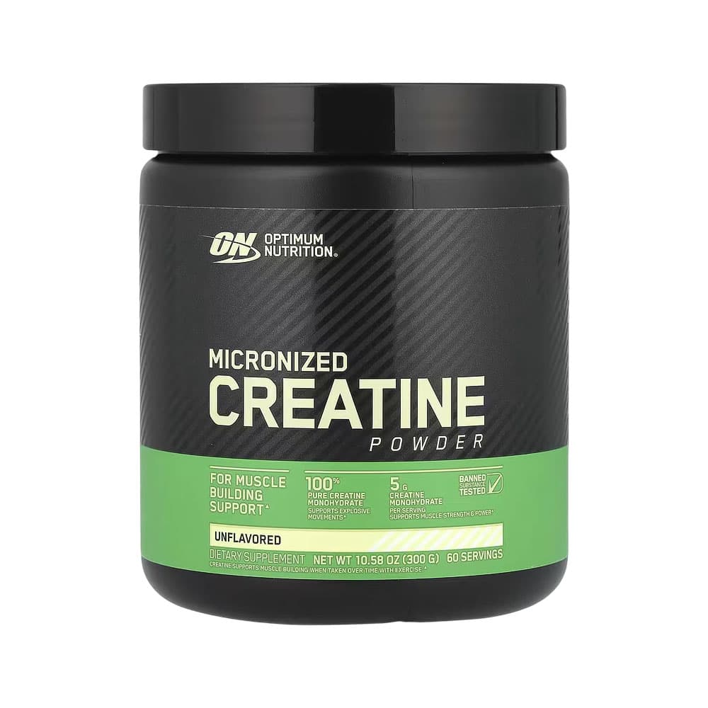 Suplemento Optimum Nutrition Micronized Creatine Powder Sem Sabor 300G