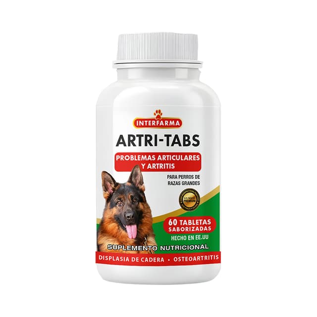 Suplemento para Pets Interfarma Artri-Tabs 60 Tabletes