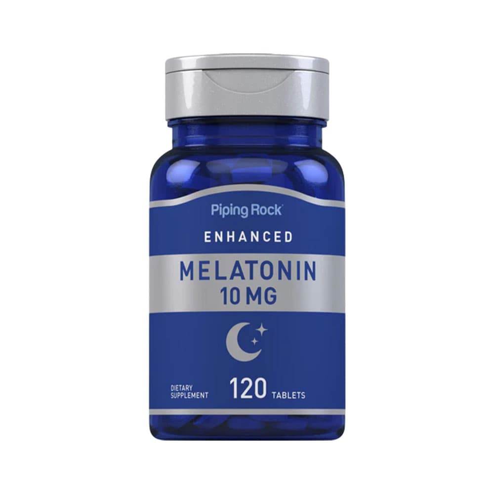 Suplemento Piping Rock Melatonina 10MG 120 Comprimidos