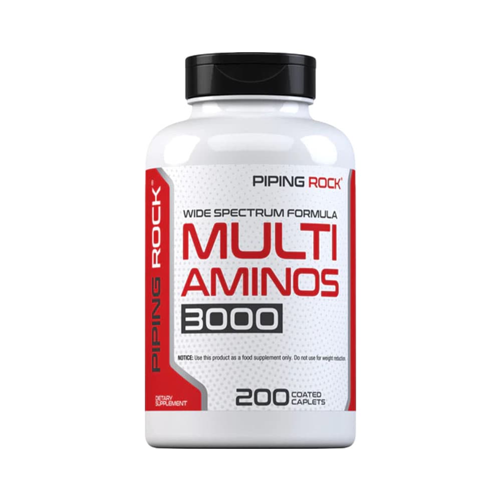 Suplemento Pipinrock Multi Aminos 3000MG 200 Cápsulas