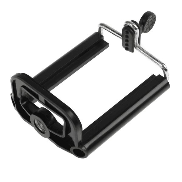 Celular Geral Suporte Adaptador para Tripé Universal Clip Portátil Preto