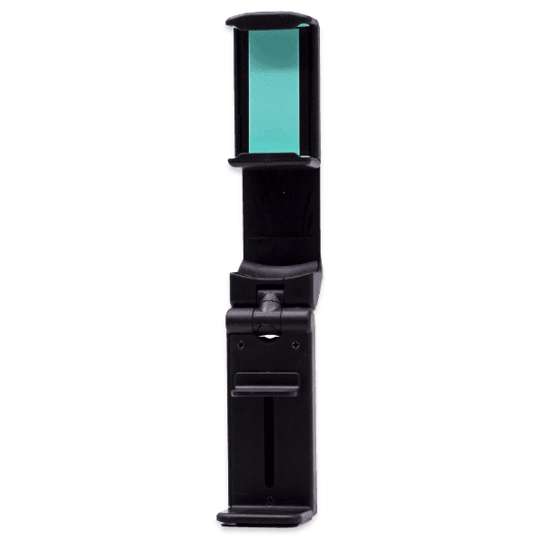 Suporte de Celular para Mesa Desktop Bracket K593 com Fixação Tipo Clip 360° - Preto/Verde