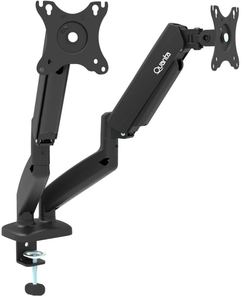 Suporte de Mesa Articulado para 2 Monitores Quanta Qtsam810