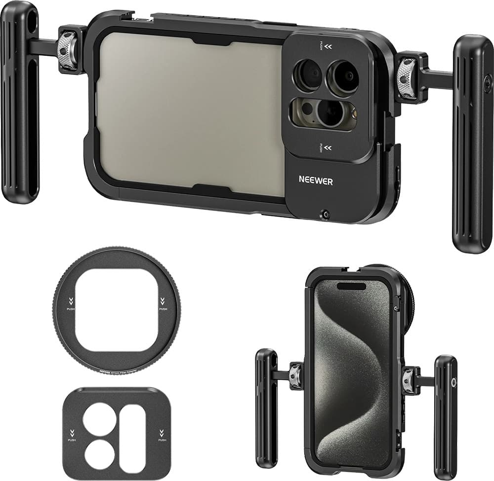 Capa para iPhone 15 Pro Max Neewer PA024K - Preto