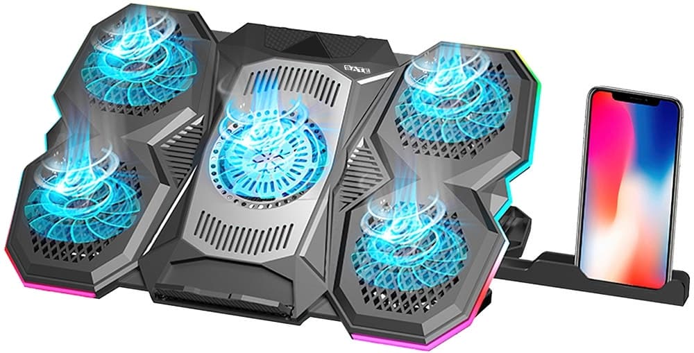 Suporte para Notebook Satellite 17" LED RGB Cinza