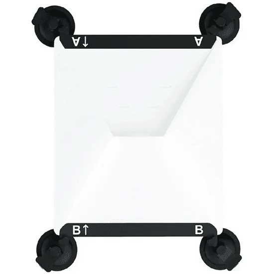 Suporte Ventosa para Starlink Mini Preto