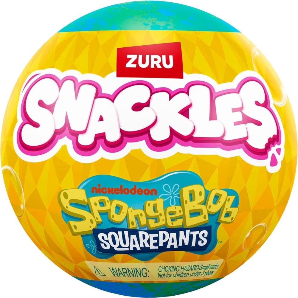 Brinquedo Surpresa Bola Snackles SpongeBob Squarepants Zuru