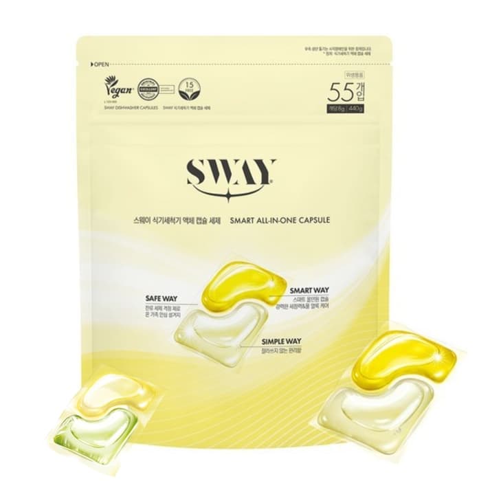 Cápsula de Detergente Líquido para Lava-louças Sway 440G