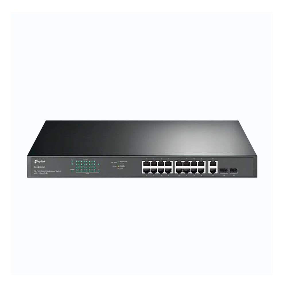 Switch de Rede TP-Link Tl-SG1218MPE com 18 Portas