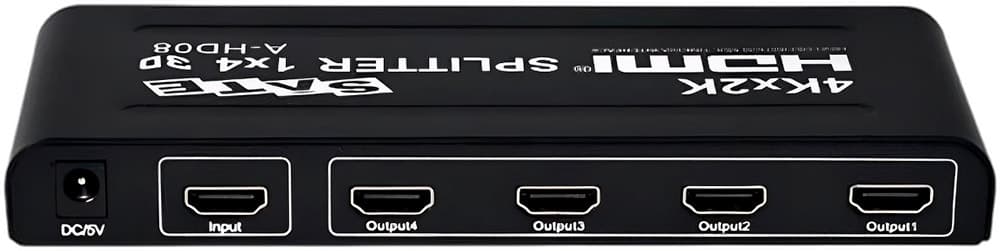 Switch HDMI Satellite A-HD08 de 4 Portas 4K
