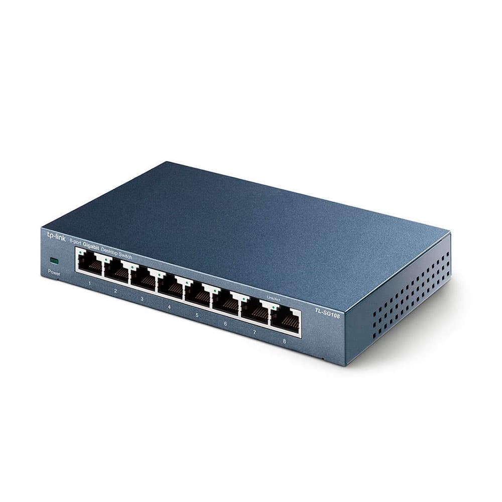Switch TP-Link Tl-Sg108 8 Portas 100/1000