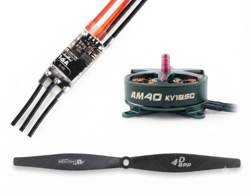 Motor T-Motor Am40 4D Combo 1850KV + Esc AM16A + Hélice T8542