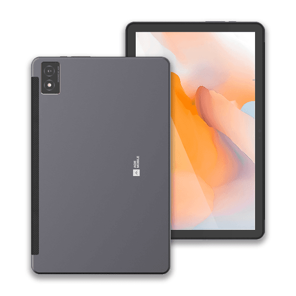 Tablet Agm Pad P1 Lite 4GB 128GB 5MP + 8MP Ip68 10.36" 7000mAh Android 13 + Capa Protetora Cinza