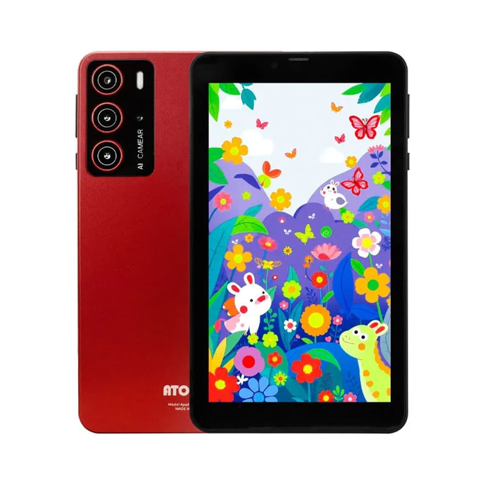 Tablet Atouch Apad 8GB 256GB 7" 5G Vermelho