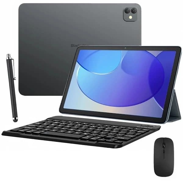 Tablet Blackview Link 8 12.7" 256GB 6GB RAM 16+2MP 13MP com Teclado Inglês e Capa Preto
