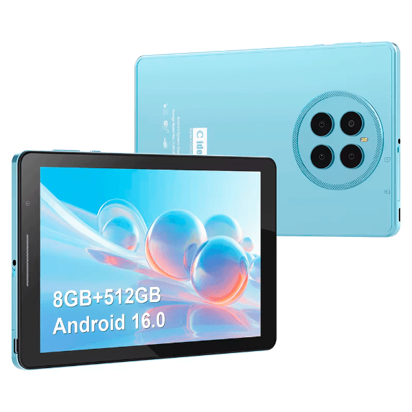 Tablet C Idea Cm936 8GB + 512GB 5G Tela 9" Bluetooth GPS Sim Card 5MP+8MP 8000Mah Android 16.0 Azul