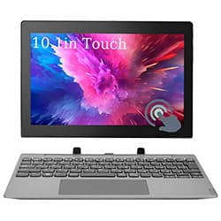 Tablet Lenovo IdeaPad D330-10IGM 4GB de RAM / 64GB / Tela 10.1" / Wi-Fi - Cinza + Teclado (Recondicionado)