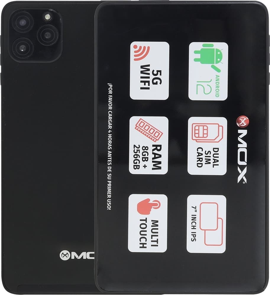 Tablet Mox Mo-Tp732 5G 7" 8GB/256GB Preto