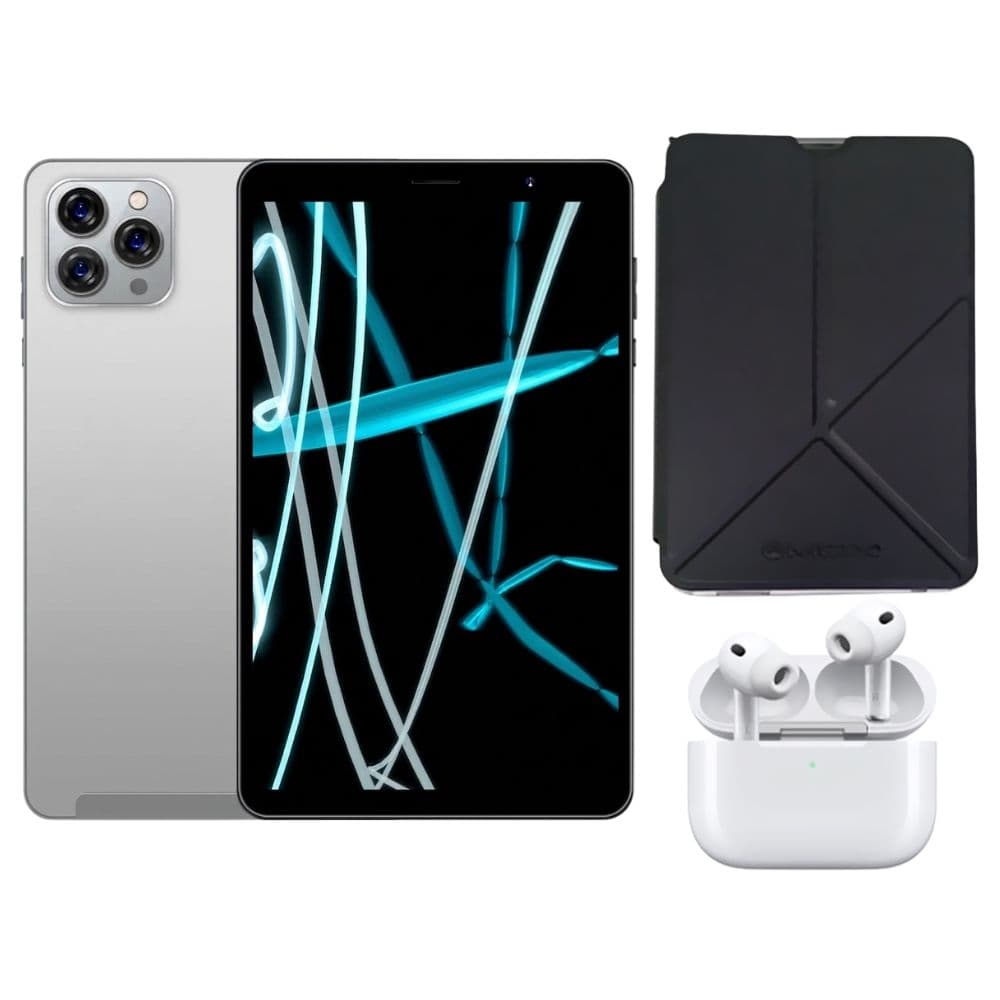 Tablet Mox Mo-Tp732 Pro 5G Wi-Fi 7" 8/256GB Prata + Fone de Ouvido