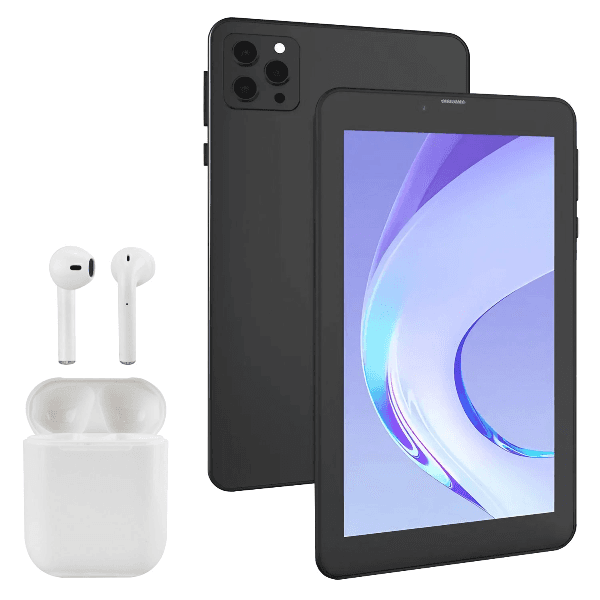 Tablet Rodicar X18 5G 8GB+256GB 4000 mAh 5.0M+8.0M Android 12 Com Fone de Ouvido Sem Fio Cinza
