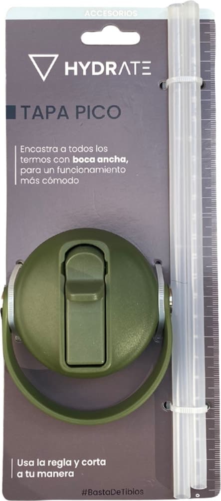 Tampa com Bico Boca Larga Hydrate Verde Militar