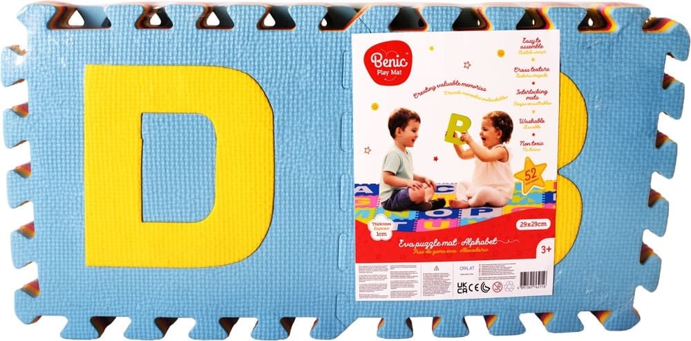 Tapete Eva Puzzle Benic Alphabet Play Mat