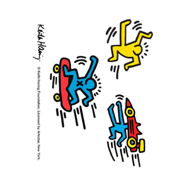 Cartão Flipsuit Samsung Keith Haring para Capa Flipsuit para Galaxy Z Flip5