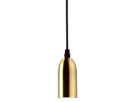 Luminária Pendente Taschibra Dot Metal Vintage Largo 1L e27 Dourado