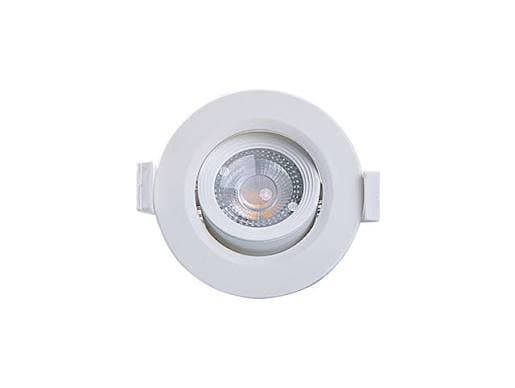 Lâmpada LED Embutir Redondo Mr11 3W 3000K Branco Taschibra Alltop