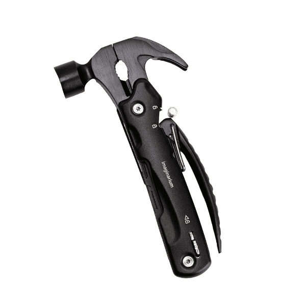 Canivete Multiferramenta Tático Mini Martelo Nf6317 - Preto