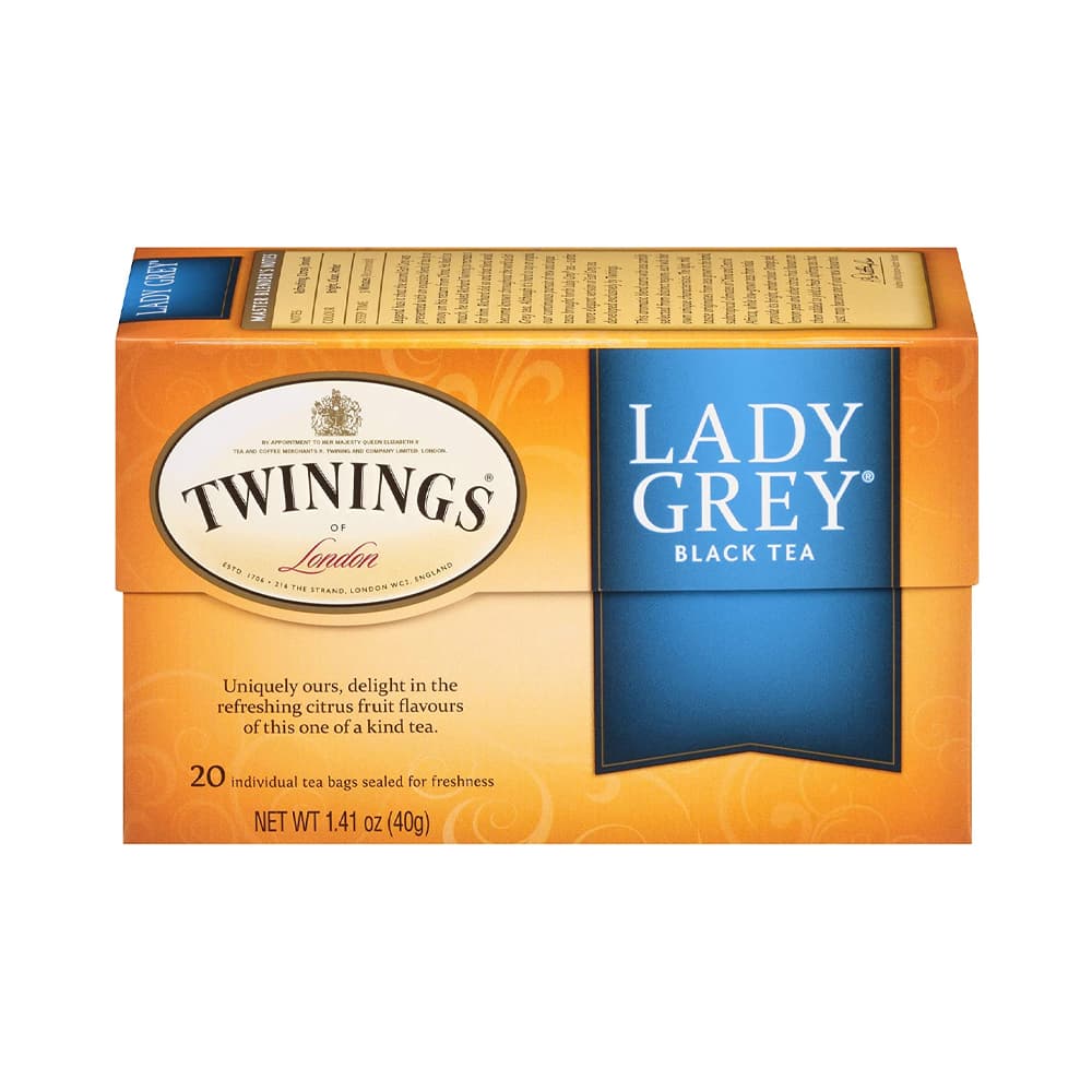 Chá Twinings Lady Grey 20 Sachês