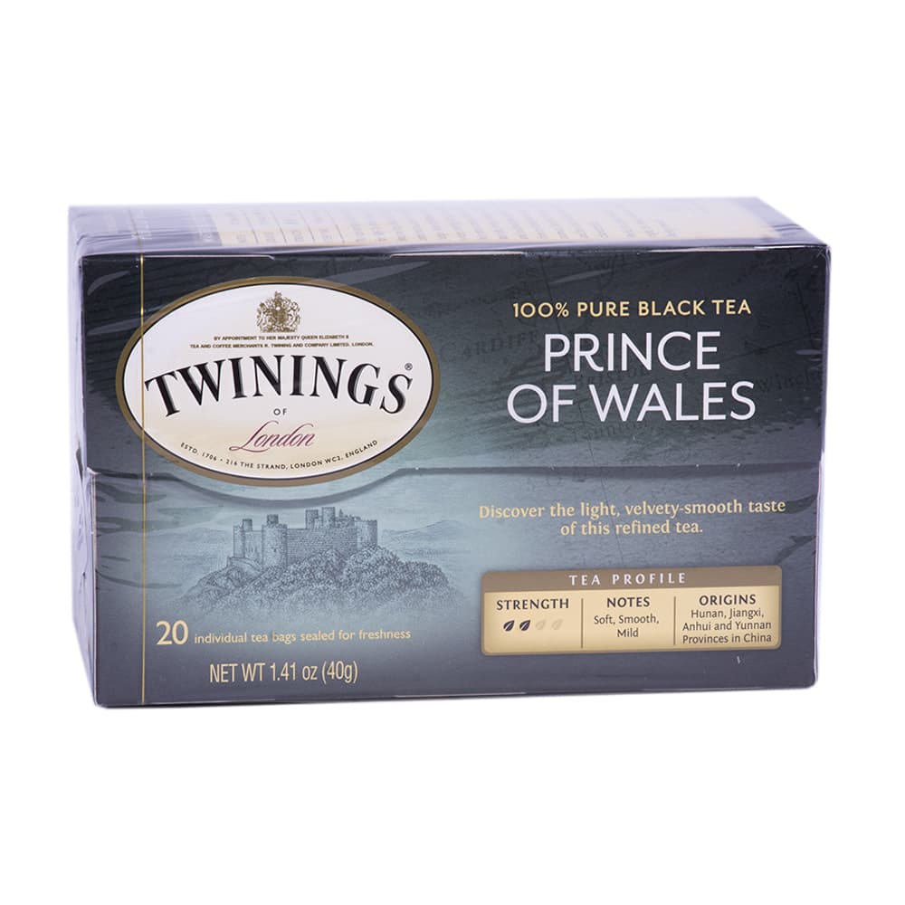 Chá Twinings Prince of Wales 20 Sachês