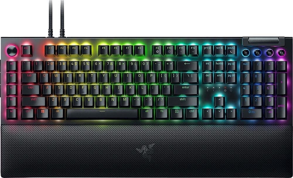 Teclado com Fio Gaming Razer BlackWidow V4 Pro