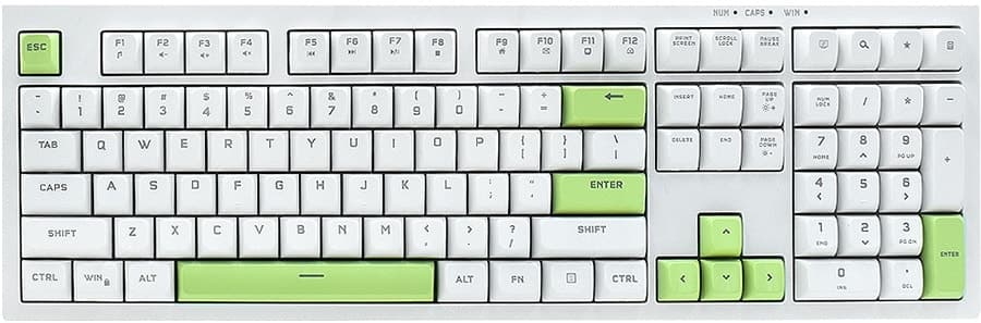Teclado com Fio Gaming Redragon Crux K518-RGB-Wg Branco
