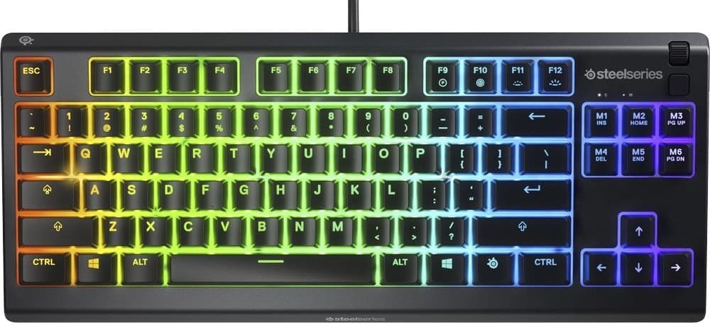 Teclado com Fio Gaming SteelSeries Apex 3 Tkl