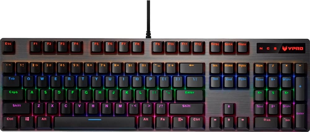 Teclado com Fio Rapoo V500PRO Preto