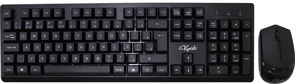 Teclado e Mouse Sem Fio Krab Kbktm15 (Português)