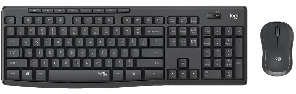 Teclado e Mouse Sem Fio Logitech Mk295