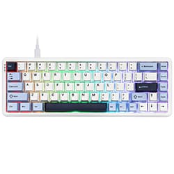 Teclado Gamer Magnético Ajazz AK680 Max Nacodexx Mini USB / RGB / Inglês - Azul (984716)