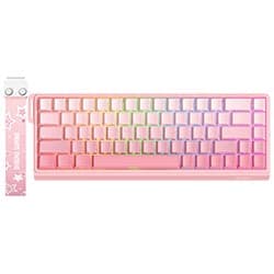 Teclado Gamer Magnético Onikuma G69 USB / RGB / Inglês - Rosa