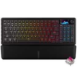 Teclado Gamer Mecânico Corsair Vanguard 96 Wireless / RGB / MGX / Inglês - Preto (CH-91F901E-NA)