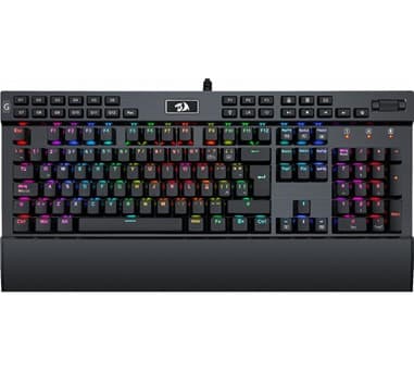 Teclado Gamer Mecânico Redragon K550RGB-1 Yama USB / RGB / Purple / Inglês - Preto