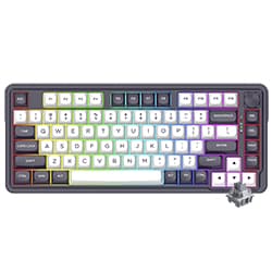 Teclado Gamer Mecânico Redragon K715 Finke Wireless / Inglês - Preto / Branco