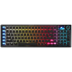 Teclado Gamer Óptico-Mecânico Corsair Vanguard Air 99 Wireless / RGB / OPX / Inglês - Preto (CH-91HA01B-NA)
