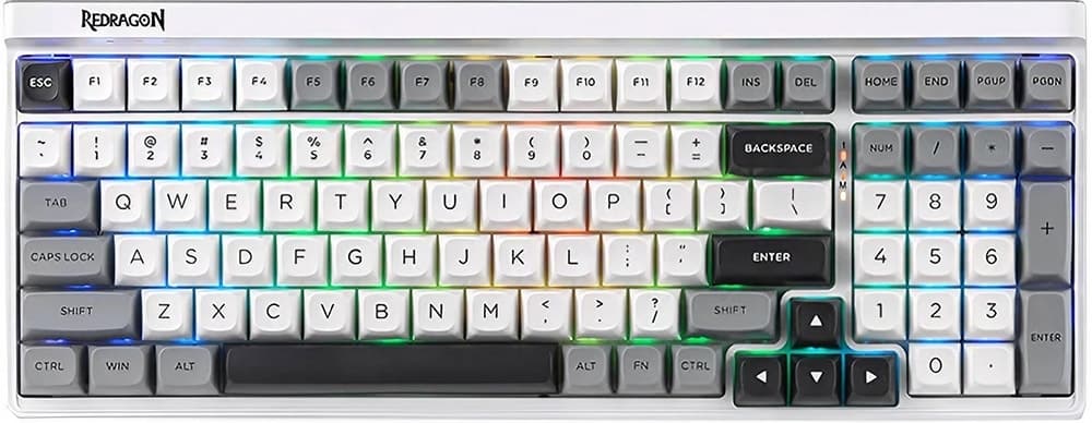 Teclado Gamer Redragon Garen K656WGB-RGB-Pro