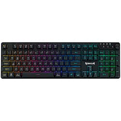 Teclado Gamer Redragon K521-WL Netherbane Wireless / RGB / Inglês - Preto